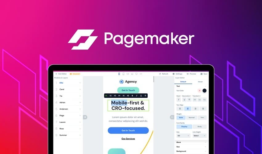 Pagemaker.io Review